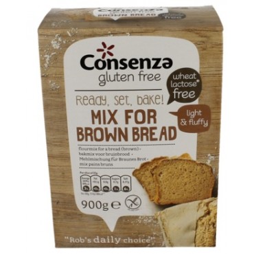 Consenza Gluten Free Brown Bread Flour 900g